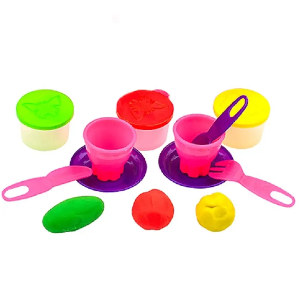 Play-Dough: Knetset mit Tablett und Zubehör kép 2