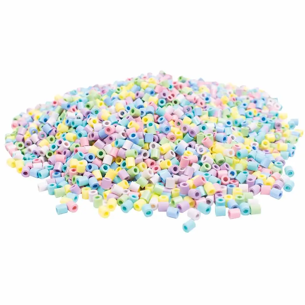 PlayBox: 5mm MIDI Pastellfarbene Bügelperlen-Set im Eimer, 10.000 Stück Packung kép 3