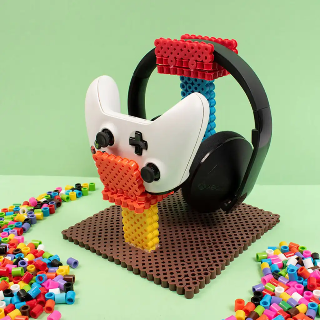 PlayBox: Go Green 9mm XL MAXI bügelbare Perlen 500 Stück in lebendigen Farben kép 2