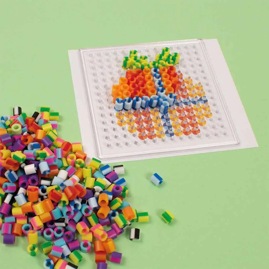 PlayBox: 5mm MIDI Bügelperlen - Gestreifte Stücke 1000er Packung kép 2