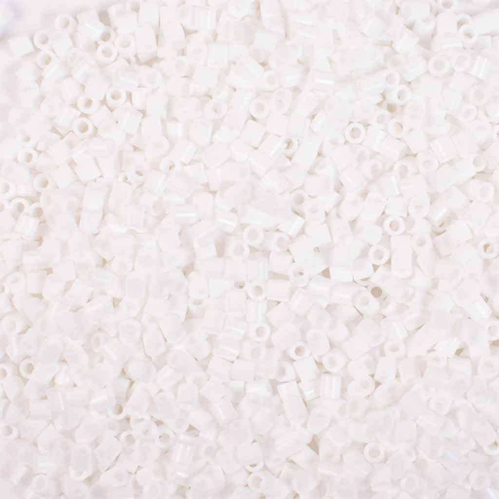 PlayBox: 5mm MIDI Bügelperlen in Weiß, 6000 Stück Packung kép 2