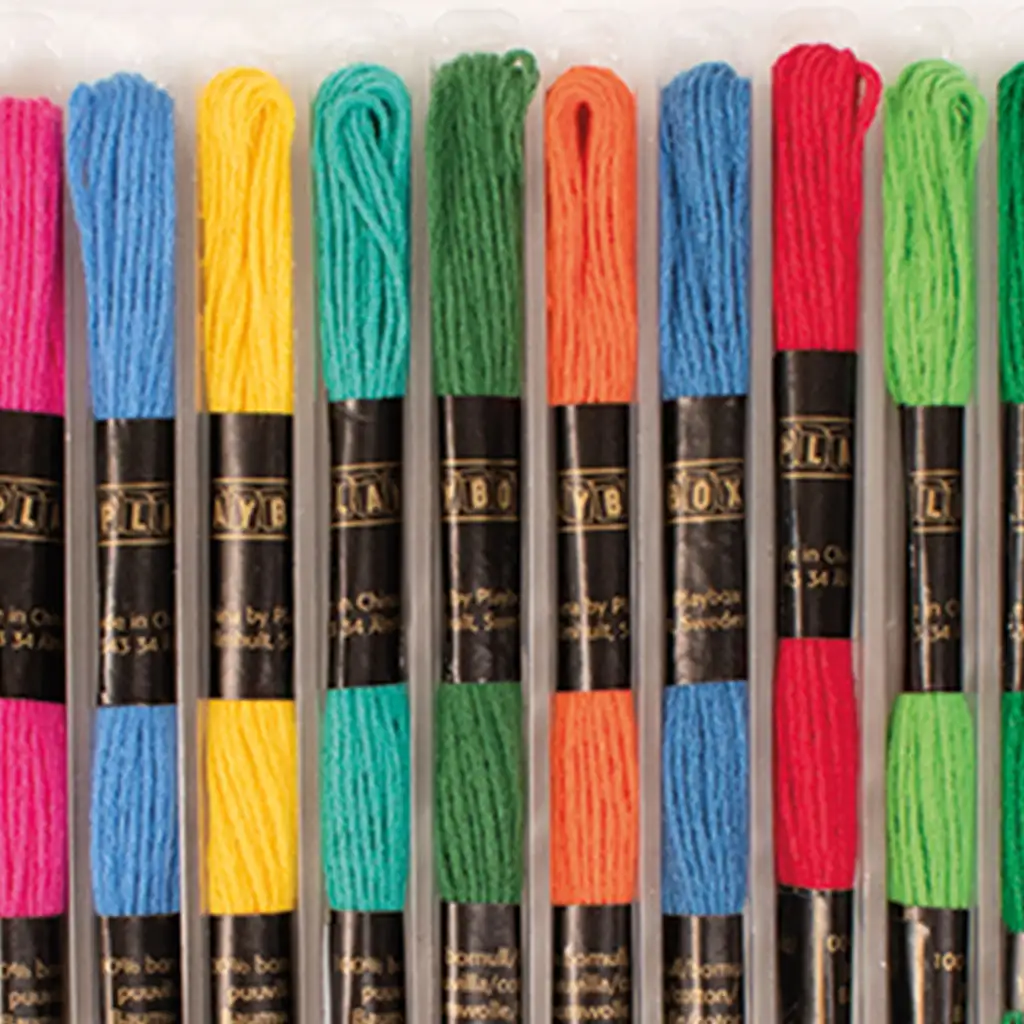 Playbox: 25er-Pack Garn in verschiedenen Farben 25x8m kép 2