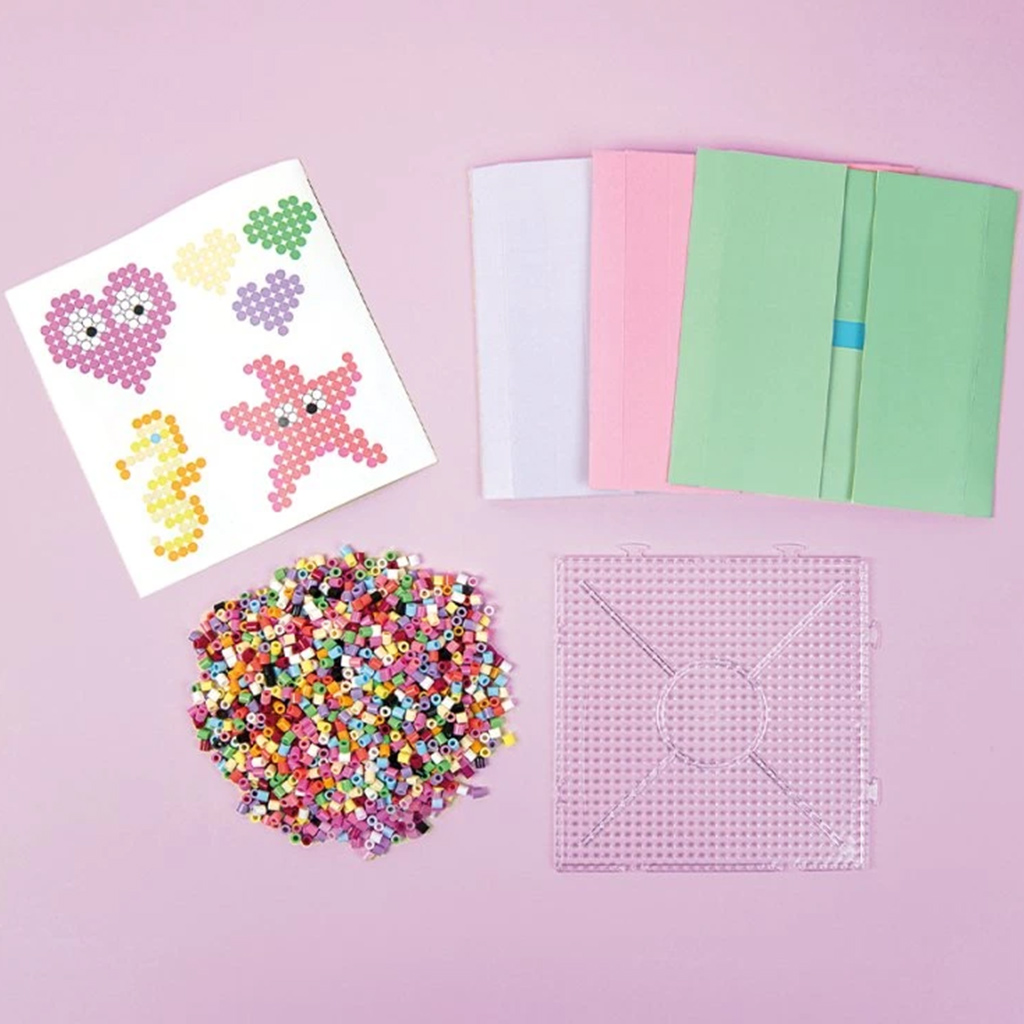 PlayBox: Kreatives Set zur Herstellung von Bügelperlenbildern - Einhorn kép 3