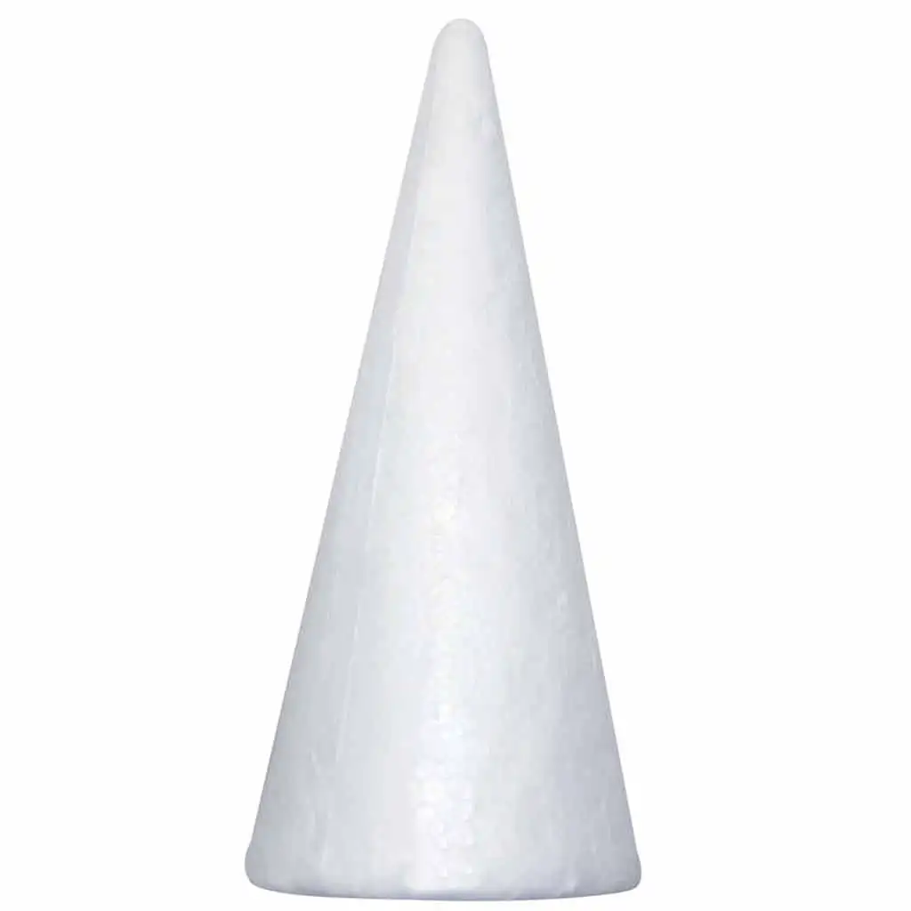 PlayBox: Dekorations-Styroporkegel 190mm Größe 1 Stück