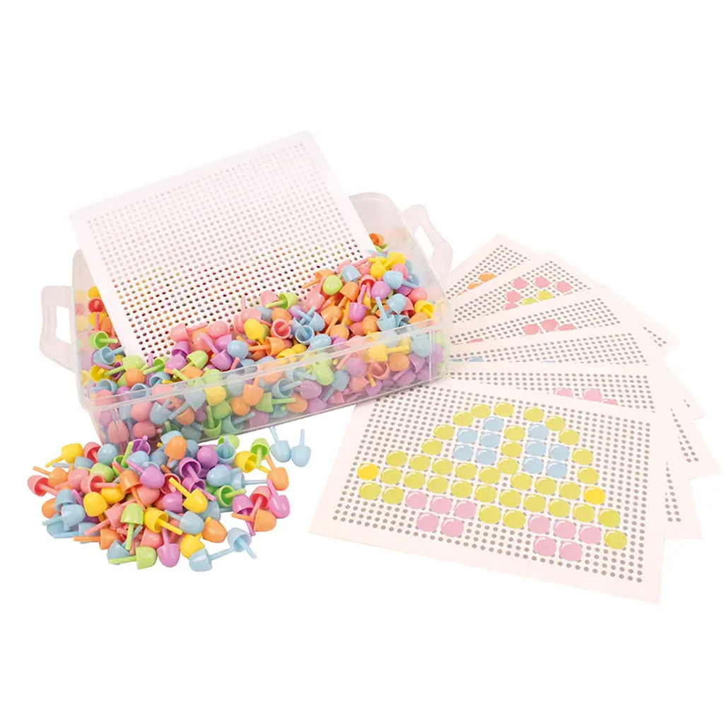 PlayBox: Buntes Mosaik-Bastelset, 250-teilig kép 2