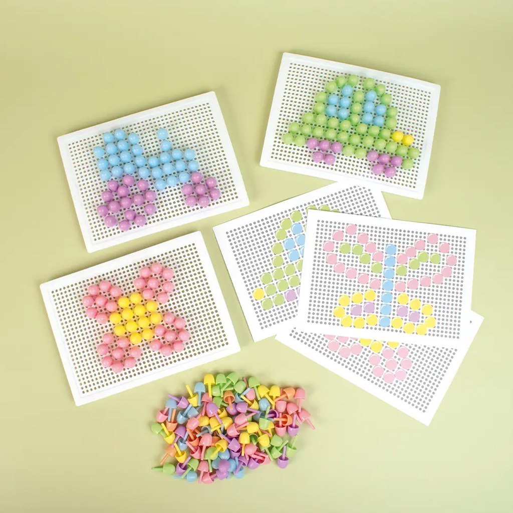 PlayBox: Buntes Mosaik-Bastelset, 250-teilig kép 3