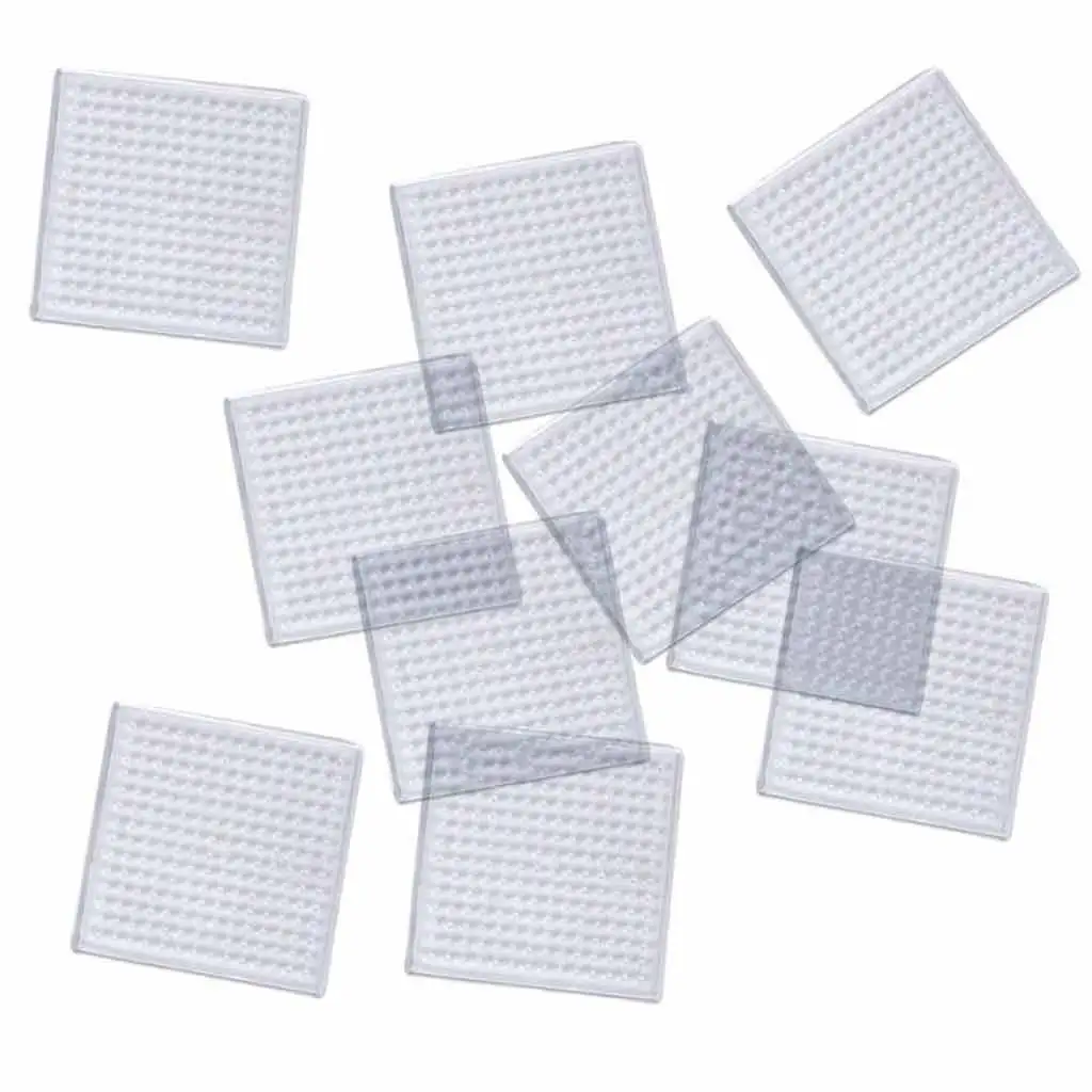 PlayBox: Quadratische Grundplatte-Set für 5mm MIDI Bügelperlen, 10er-Pack