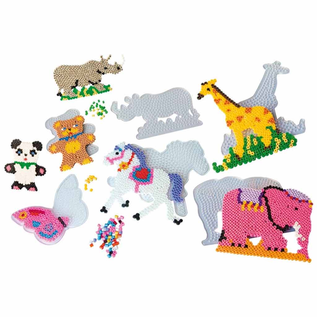 PlayBox: 5mm MIDI Bügelperlen Basis - Tiere 12er Packung