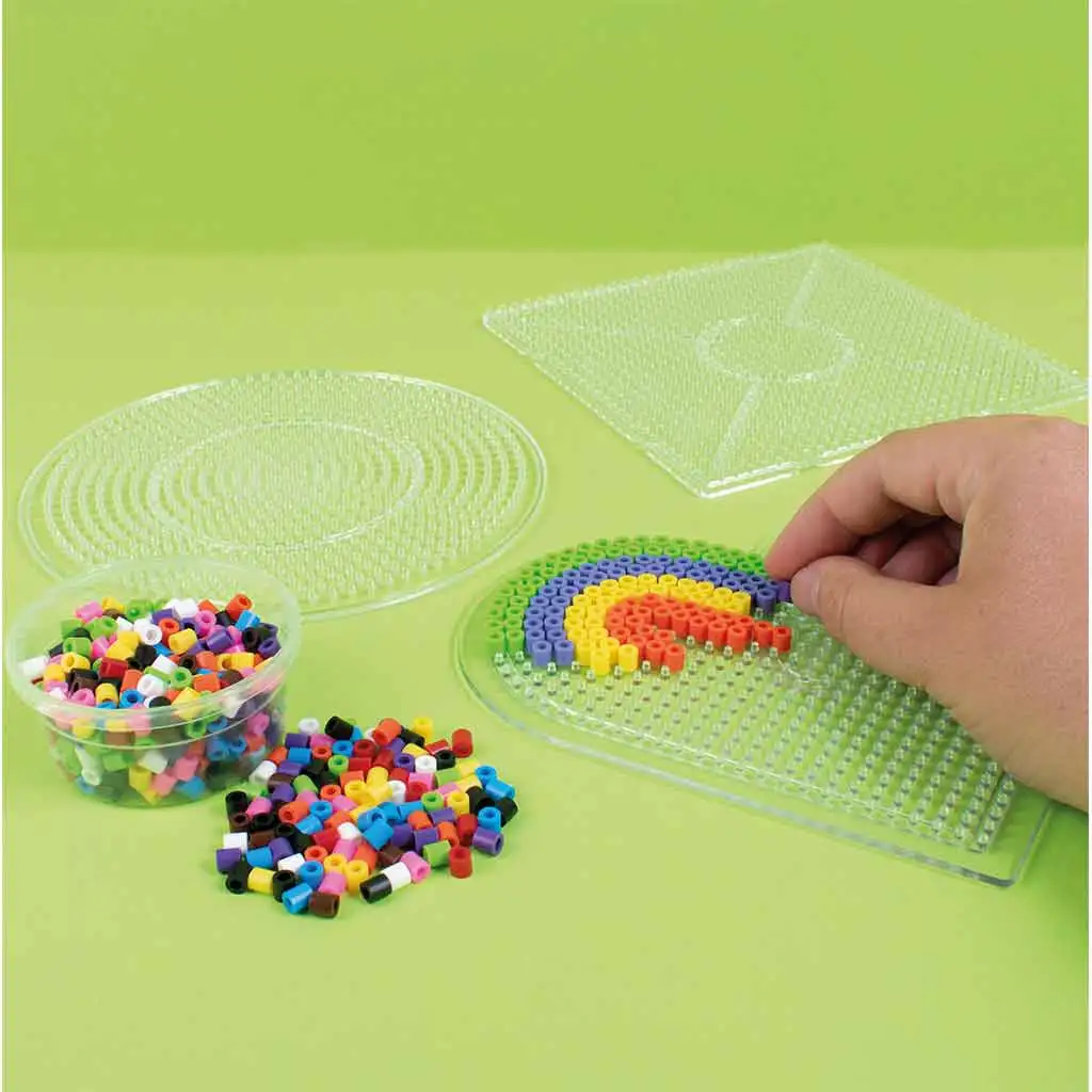 PlayBox: 5-mm-MIDI-bügelperlen-Platten, 3er-Pack kép 3