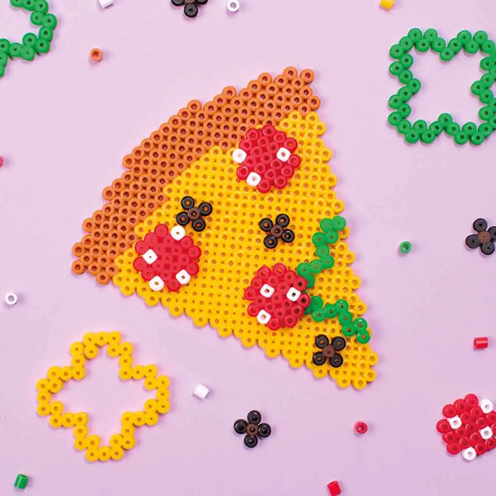 PlayBox: 5mm MIDI Bügelperlen 10 Farben Mix 20.000 Stück kép 3