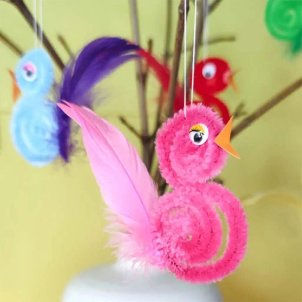 PlayBox: Bunte Chenille-Fäden Grundfarben 1,6x28cm 50er Packung kép 2