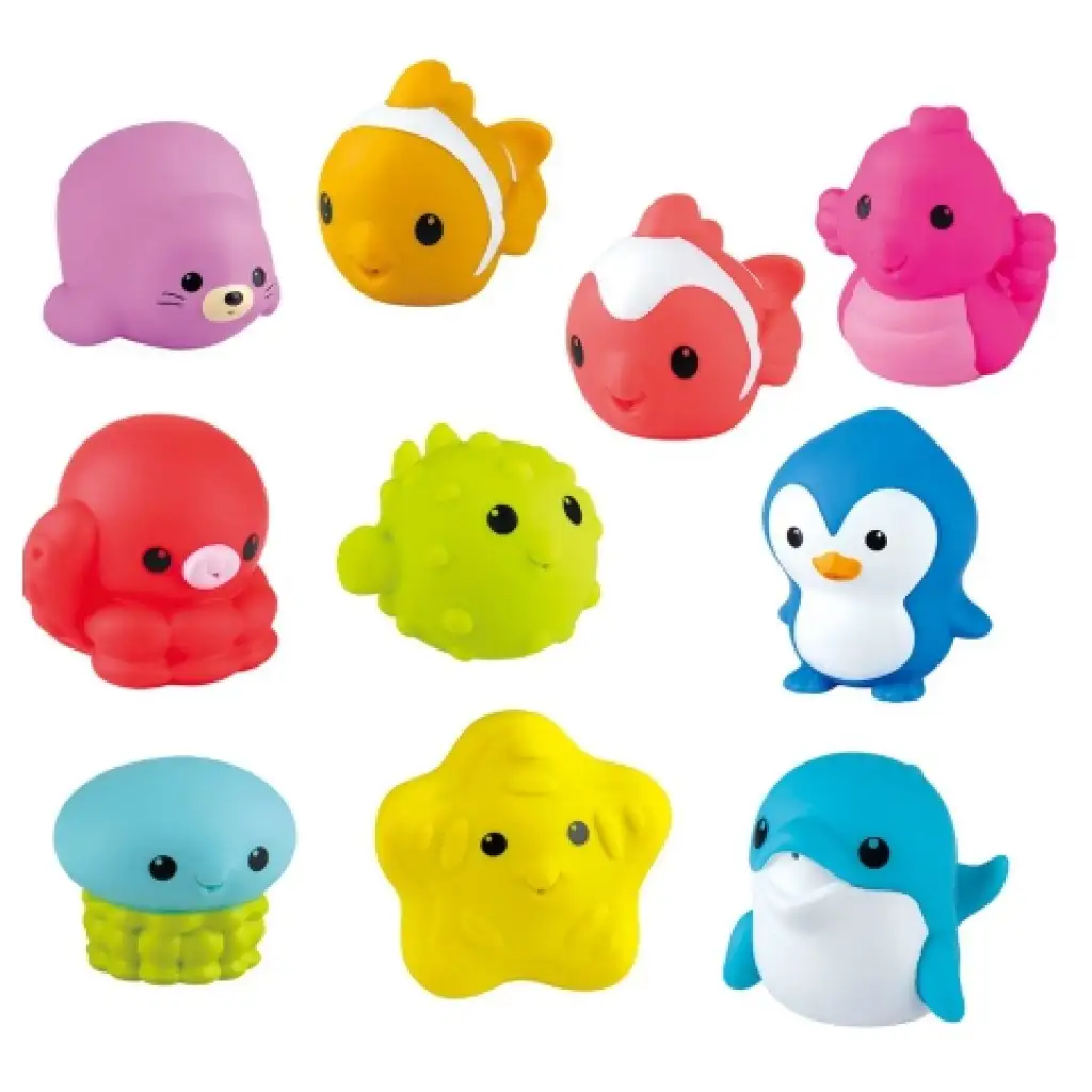 Playgo: Weiche Wassertiere, die Wasser spritzen kép 2