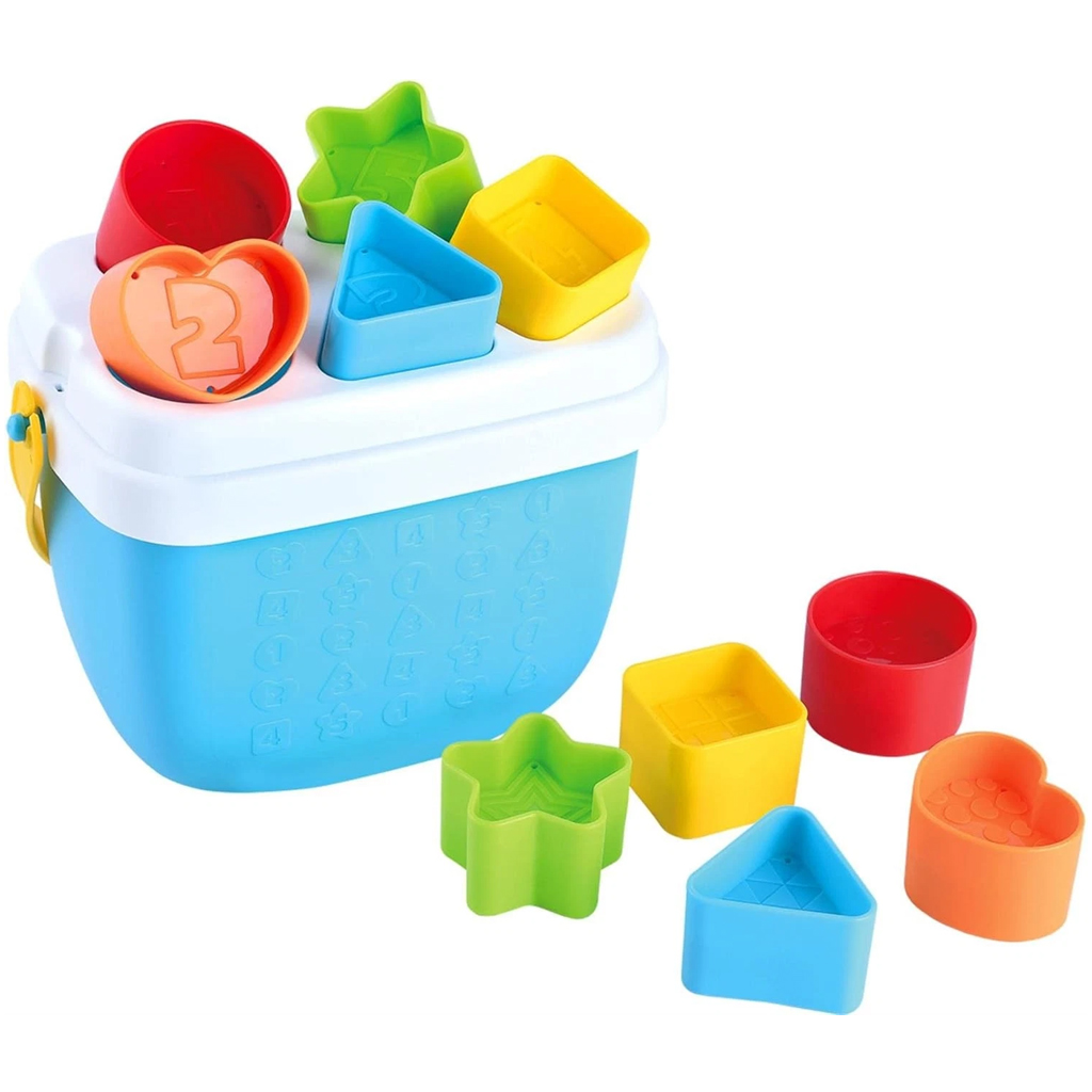 Playgo: Bunte Formensortierbox mit Eimer kép 2