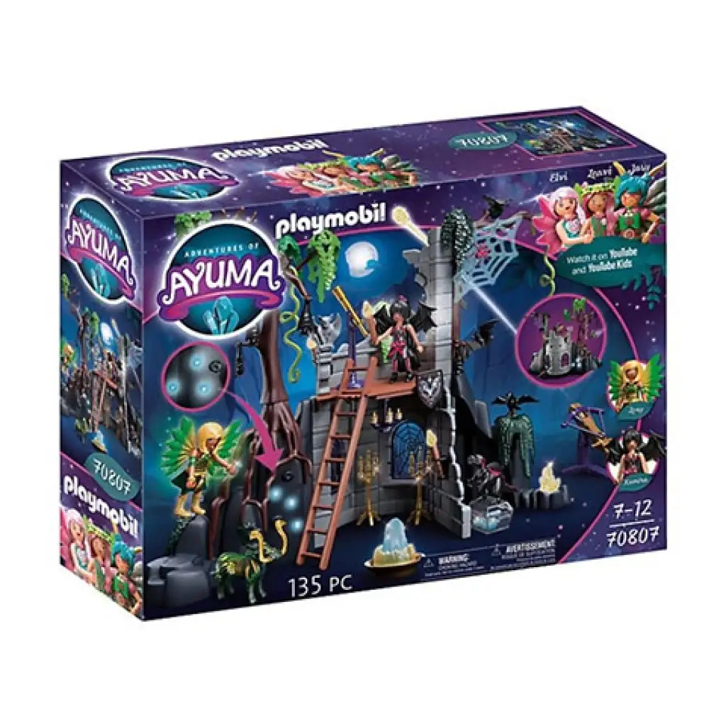 Playmobil: Adventures of Ayuma Bat Fairy Denevér tündér erődítménye (70807) kép 1
