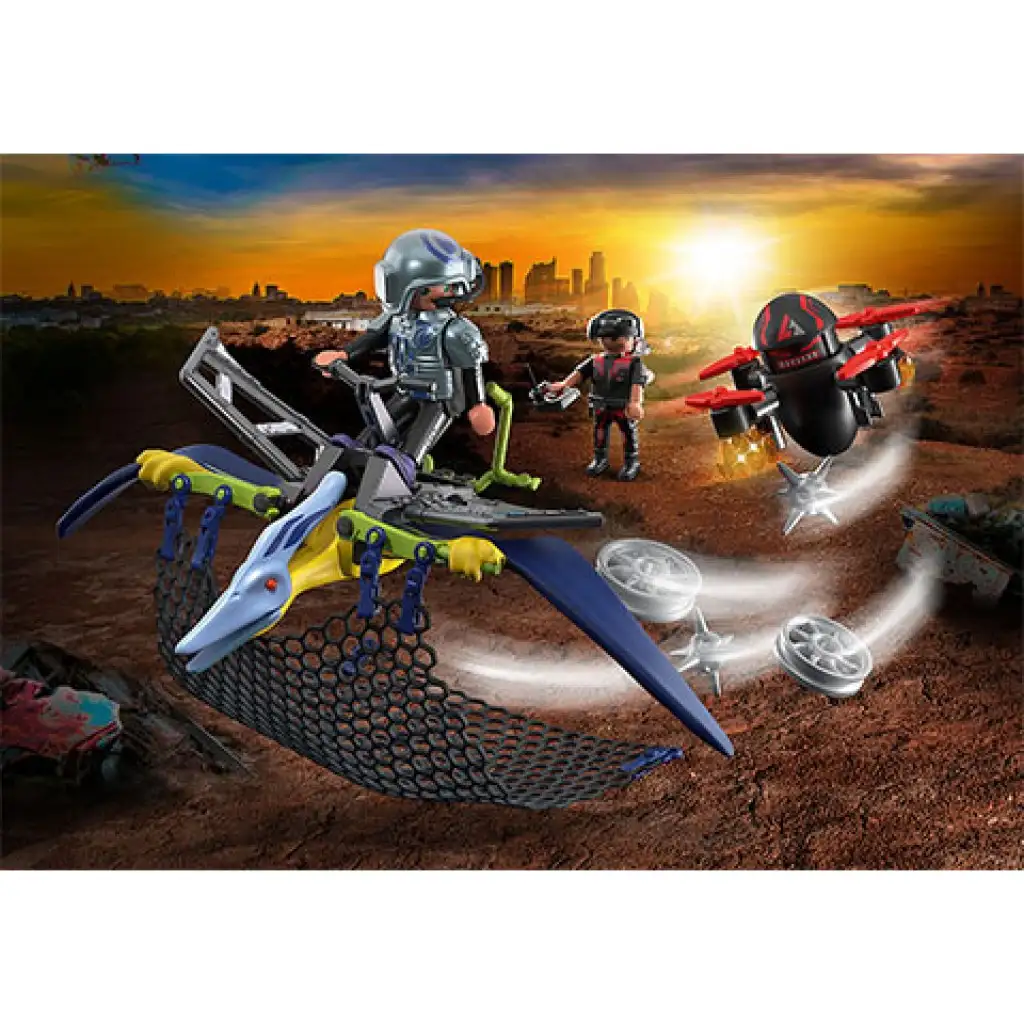 Playmobil: Dino Rise - Pteranodon: Támadás a levegőből (70628) kép 2