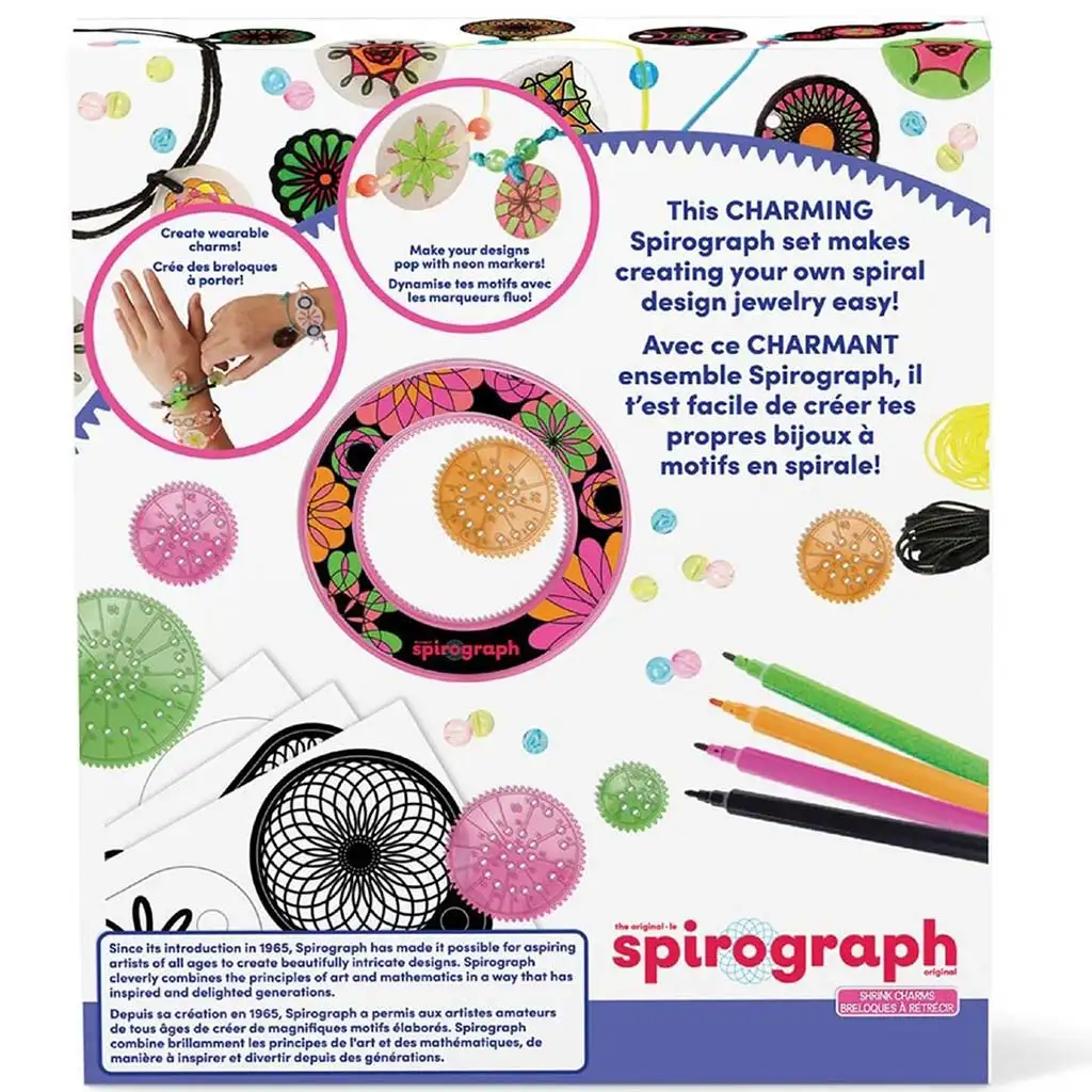 Spirograph: Vasalható ékszerek kreatív szett kép 3