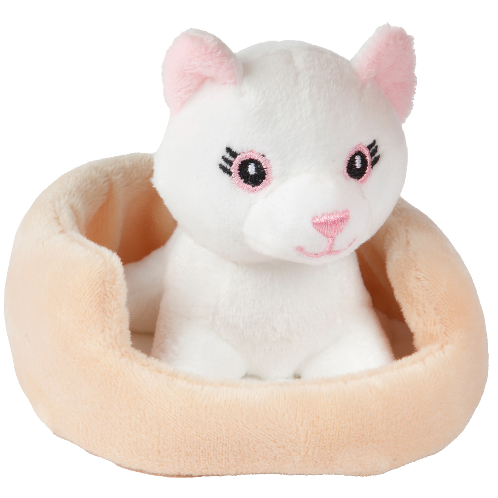 Süße Plüschtiere mit Liegeplatz, verschiedene Ausführungen, 1 Stück kép 3