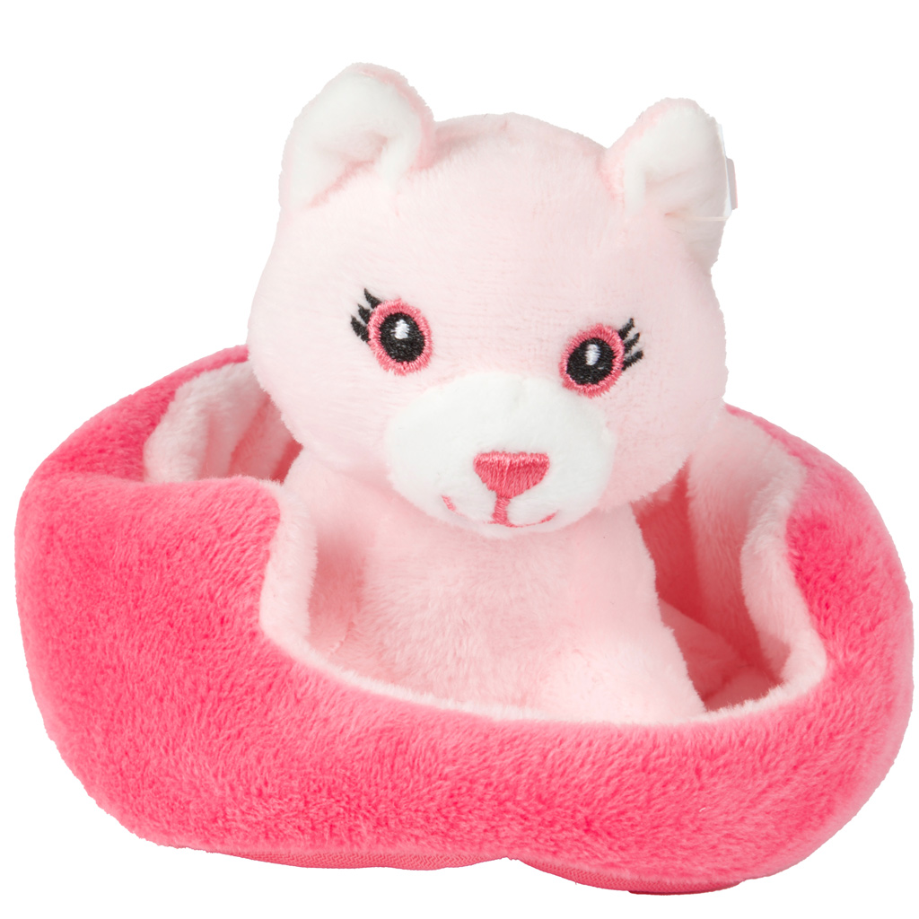 Süße Plüschtiere mit Liegeplatz, verschiedene Ausführungen, 1 Stück kép 4