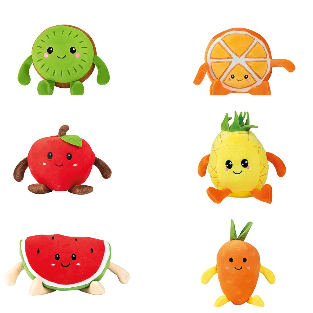 Plüschfrüchte, 16 cm, verschiedene Ausführungen, 1 Stück kép 2