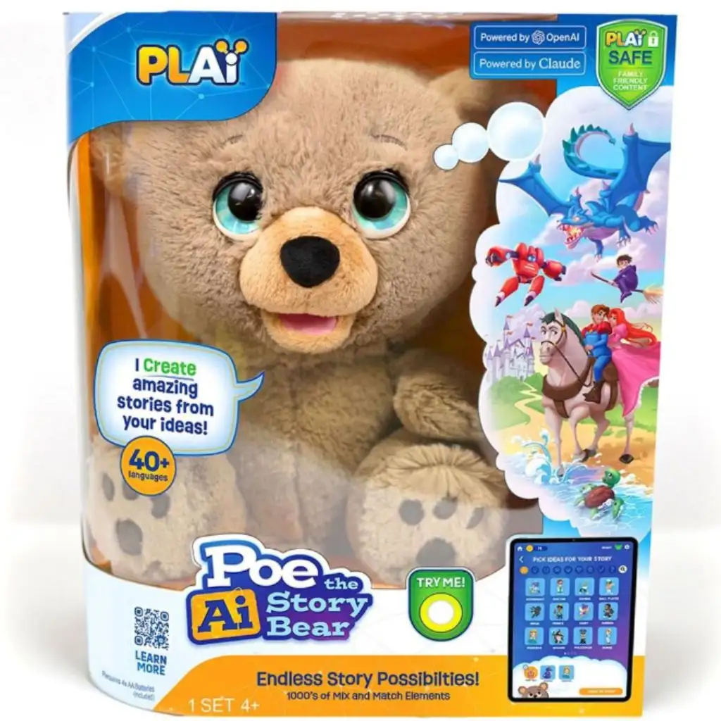 Poe, der erzählende AI-Bär kép 2