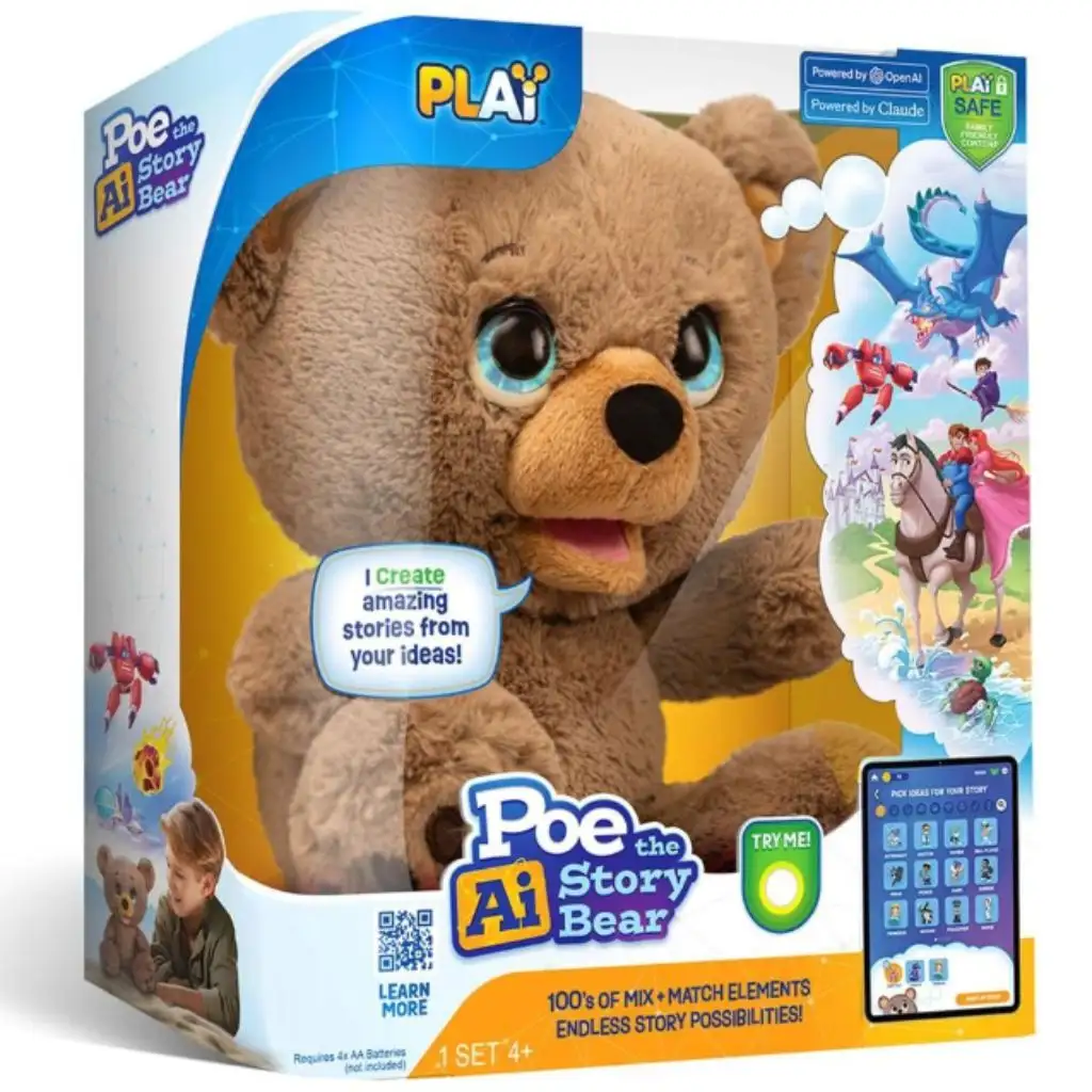 Poe, der erzählende AI-Bär kép 3