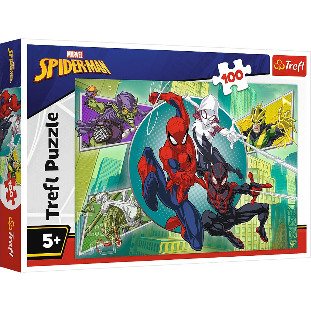 Spider-Man und seine Freunde 100-teiliges Puzzle – Trefl
