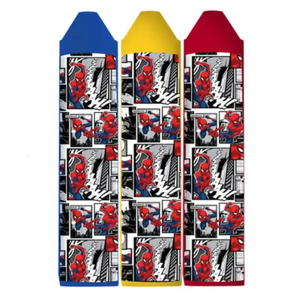 Das wunderbare Spider-Man Malset mit Aufklebern und 3 Wachsmalstiften kép 2