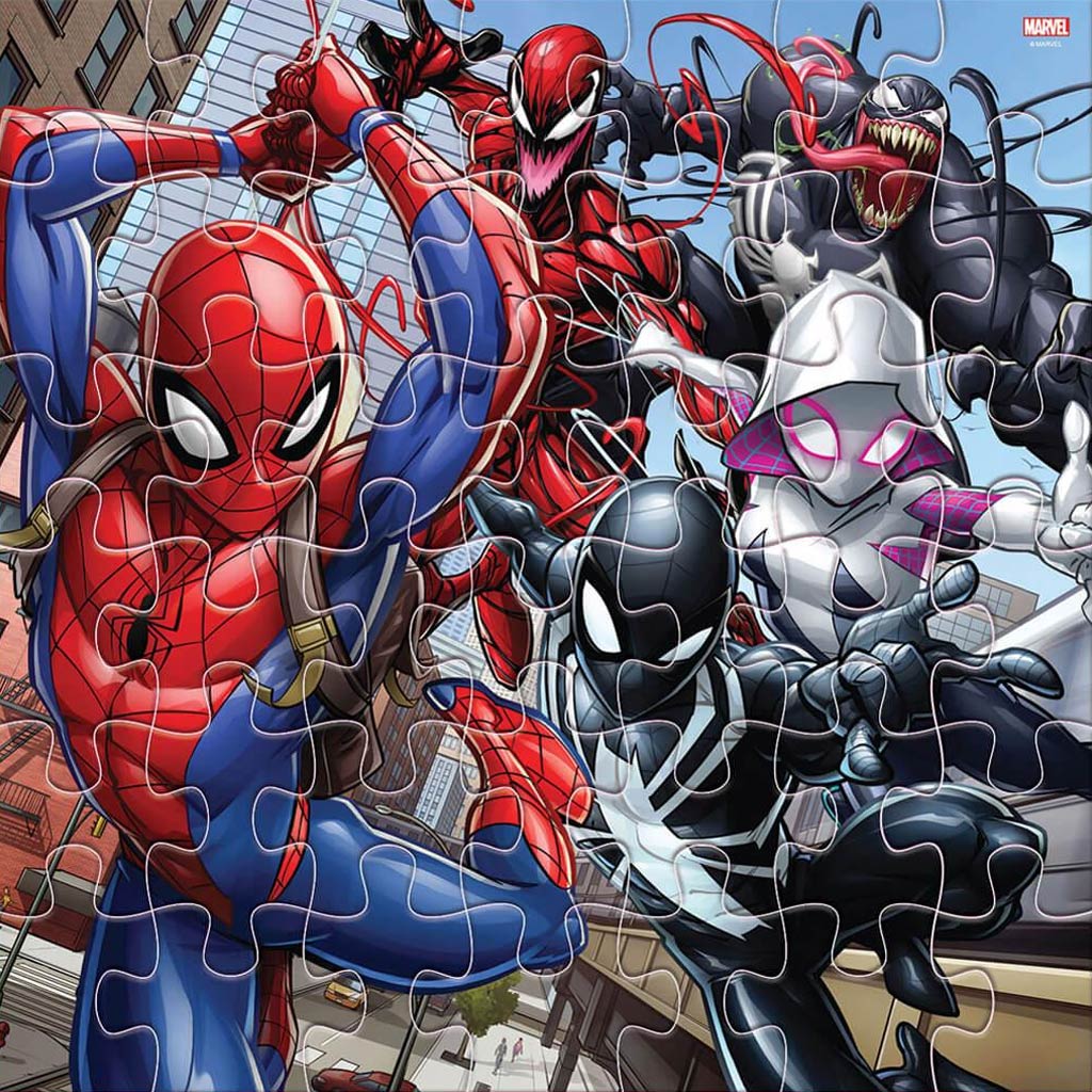 Luna: Spider-Man 42-teiliges ausmalbares Puzzle kép 2