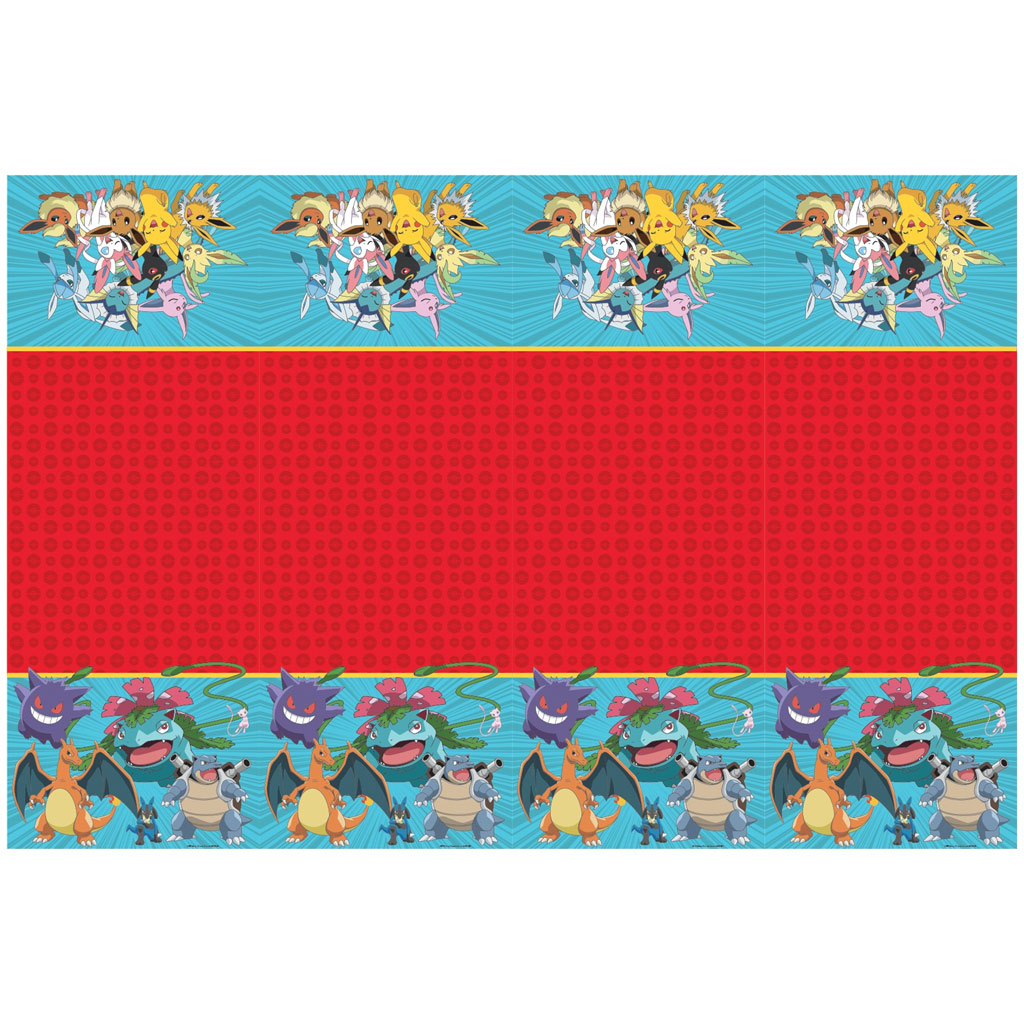 Pokémon műanyag asztalterítő 120x180cm kép 1