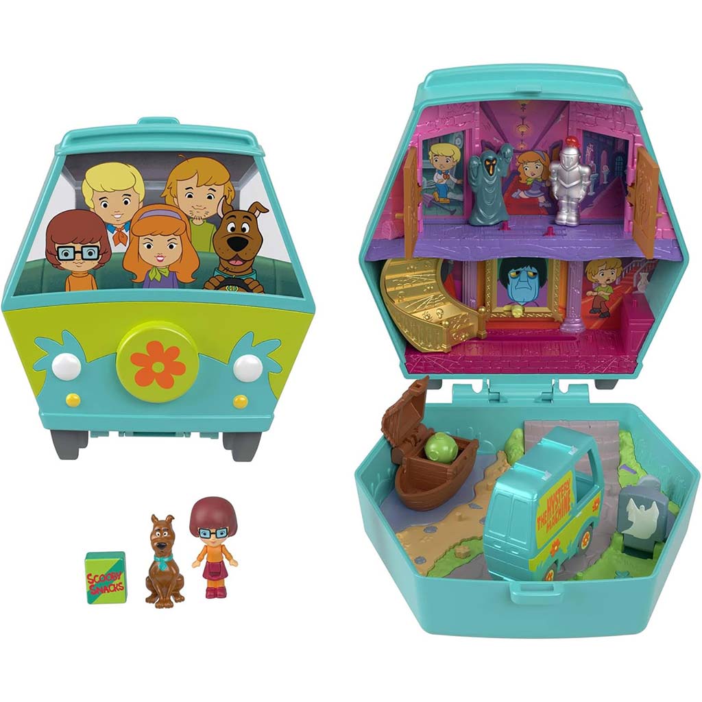 Polly Pocket Scooby Doo Spielset – Mattel kép 2