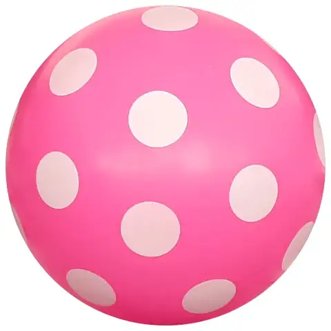 Gepunkteter Ball 14 cm in mehreren Varianten kép 3