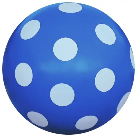 Gepunkteter Ball 14 cm in mehreren Varianten kép 4