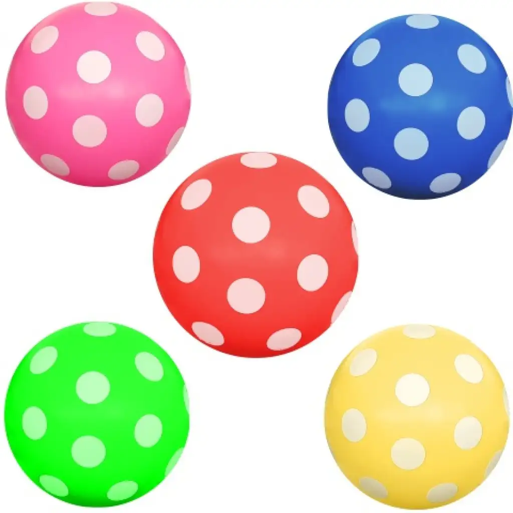 Gepunkteter Ball, 22 cm kép 3