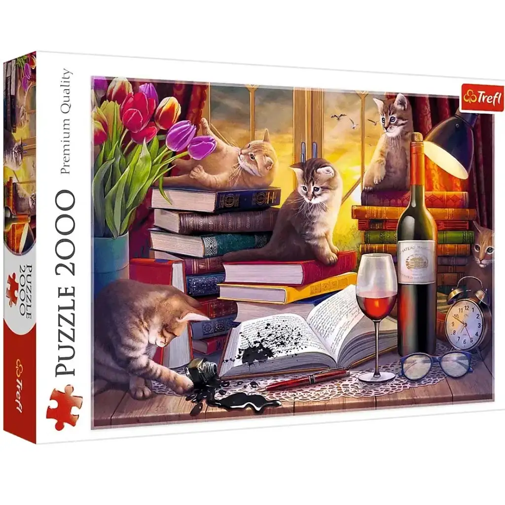 Macskaest 2000db-os prémium puzzle - Trefl kép 1