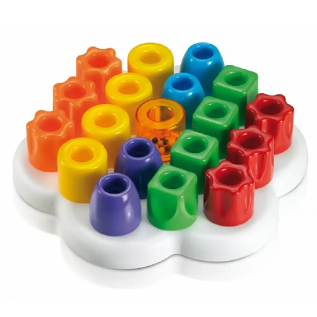 Quercetti: 21-teiliges Steckspiel-Set für Kleinkinder kép 3