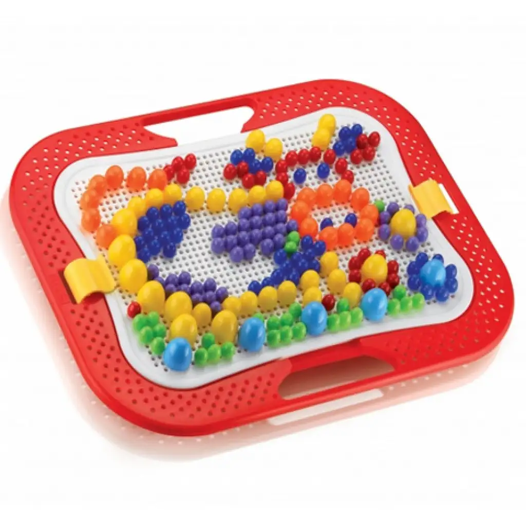 Quercetti: Kuhflecken-Steckspiel-Set, 300 Stück kép 2