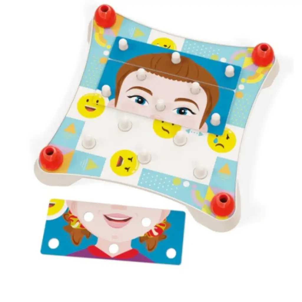 Quercetti: Erstelle ein Gesicht Puzzle kép 4