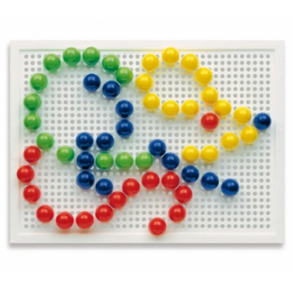 Quercetti: Fanta Color 60-tlg. Basis-Peg-Set