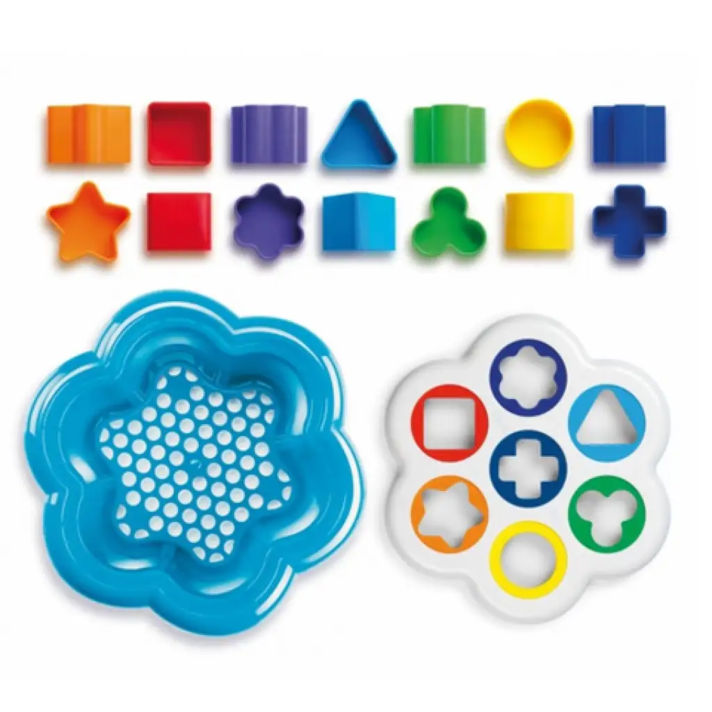 Quercetti: 16-teiliges Formensortierspiel kép 3