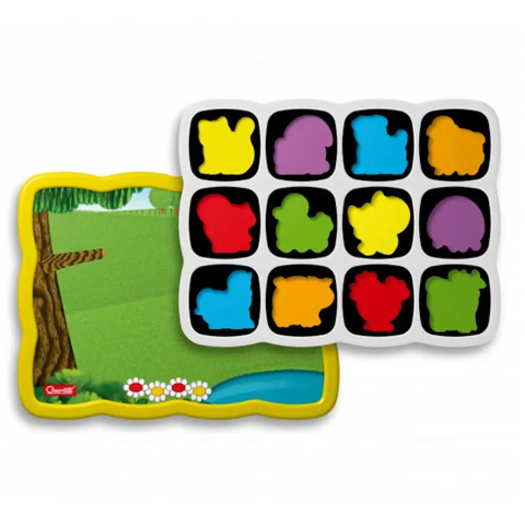 Quercetti: Magnetisches Puzzle mit Haustieren, 12-teilig kép 3