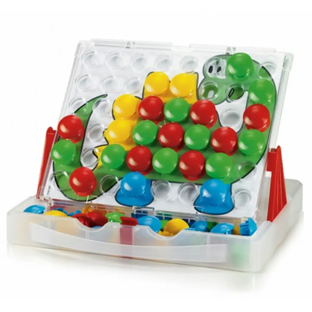 Quercetti: Junior Mosaik-Set - Dino 48 Stück kép 2