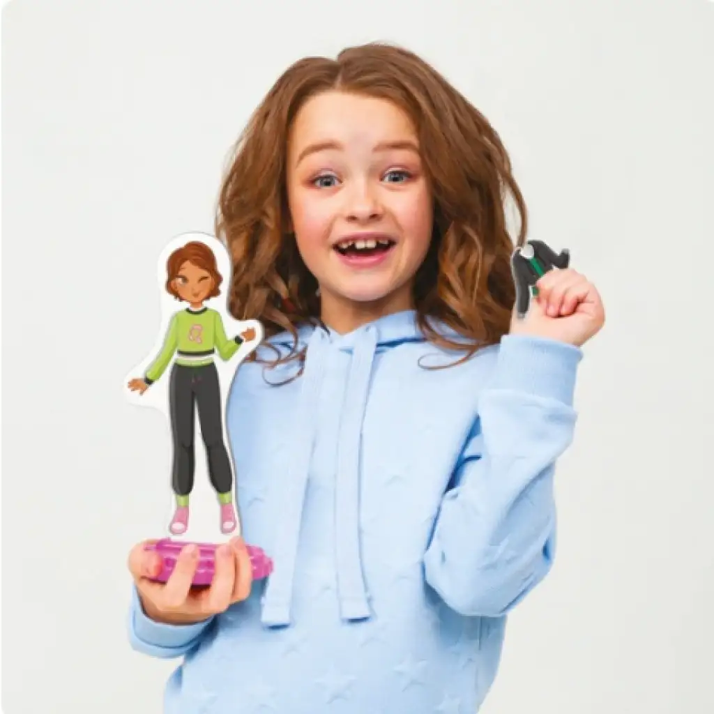 Quercetti: Magnetisches Anziehspiel - Laura kép 2