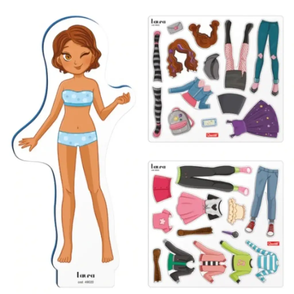 Quercetti: Magnetisches Anziehspiel - Laura kép 3