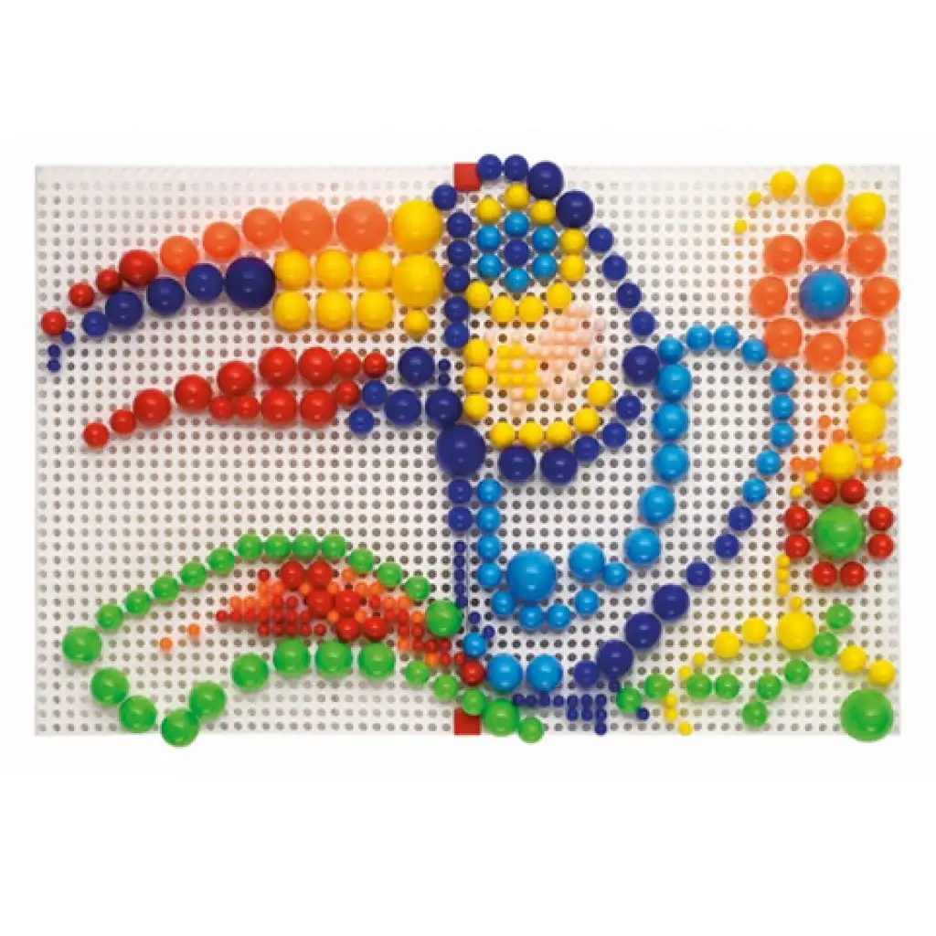 Quercetti: Pferde-Mosaik-Set - 300 Stück kép 4