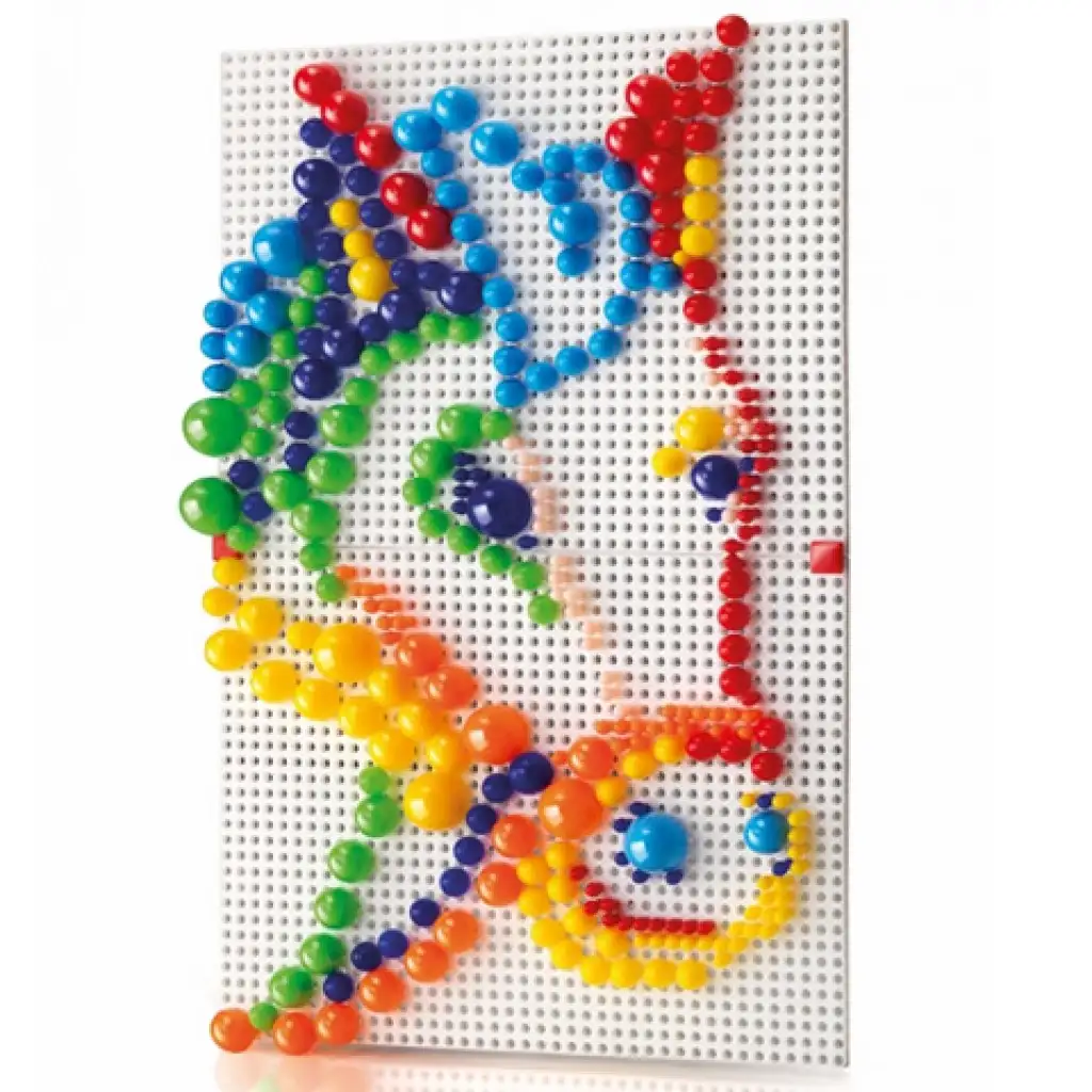 Quercetti: Pferde-Mosaik-Set - 300 Stück kép 2