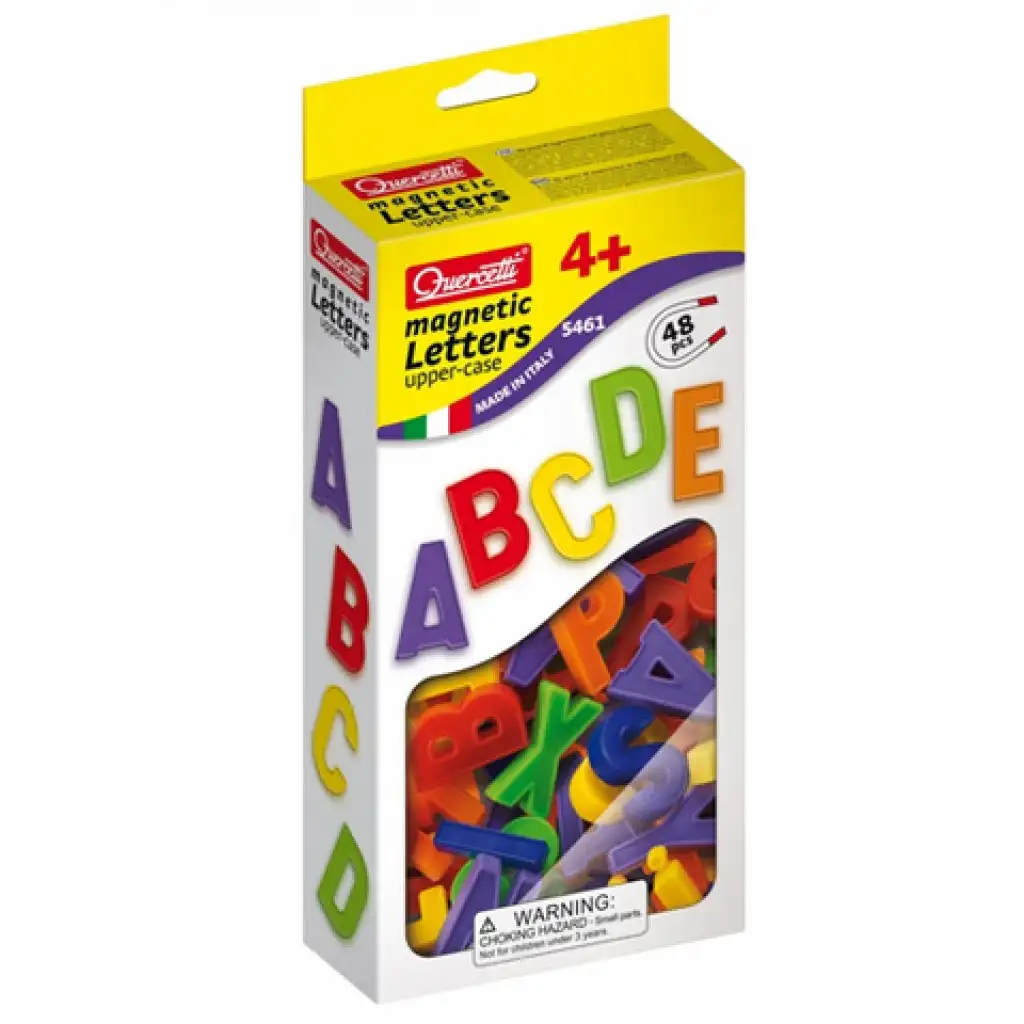 Quercetti: Magnetische Großbuchstaben 48 Stück