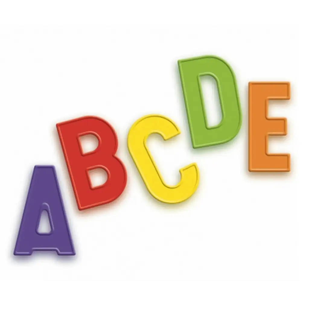 Quercetti: Magnetische Großbuchstaben 48 Stück kép 3