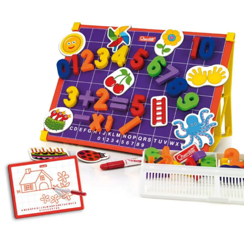 Quercetti: Magnettafel mit Zahlen, 48 Stück kép 2