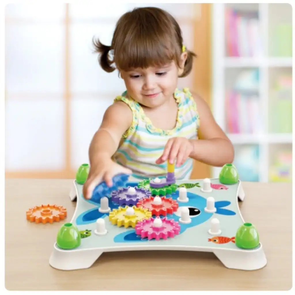 Quercetti: Peggy Gears 13-teiliges Zahnradspielset kép 2