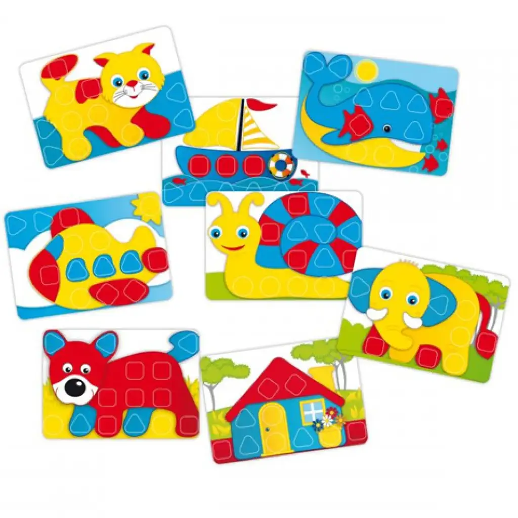 Quercetti: Pixel Baby Riesennagelset kép 5